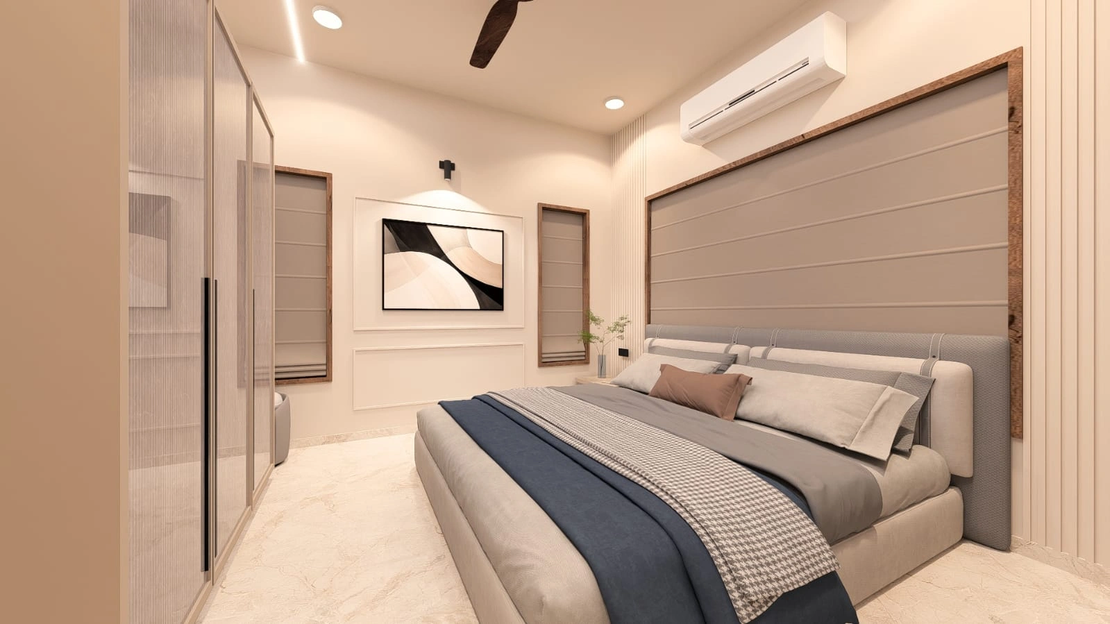 Complete apartment furnishing project by Loom Art